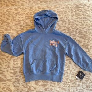 Grayson Threads Blue 'Take It Easy' Kids Hoodie
See design on back.